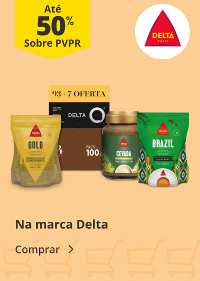 Até 50% sobre PVP Recomendado na marca Delta