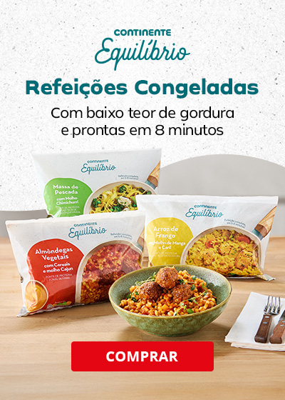  Refeições congeladas Continente Equilibrio 