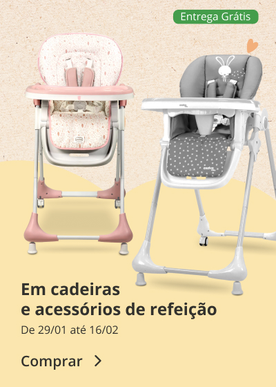 Entrega Grátis Cadeiras e acessórios de refeição 