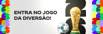 Entra na diversão do Mundial de Futebol