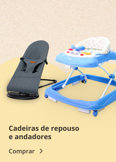 Cadeiras de repouso e andadores