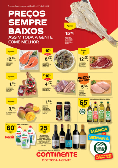 Continente Bom Dia: Folheto Semanal