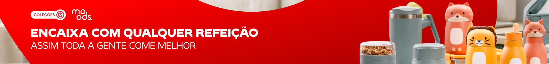Coleções Moods: Encaixa com qualquer refeição