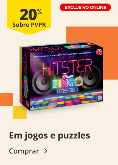 20% PVPR em jogos e puzzles