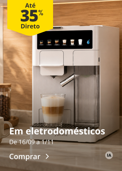 Até 35% Desconto Direto em Eletrodomésticos