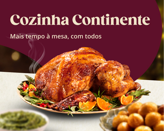 Cozinha Continente: Mais tempo à mesa, com todos