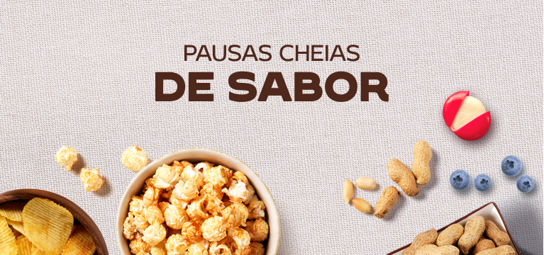 Pausas cheias de sabor