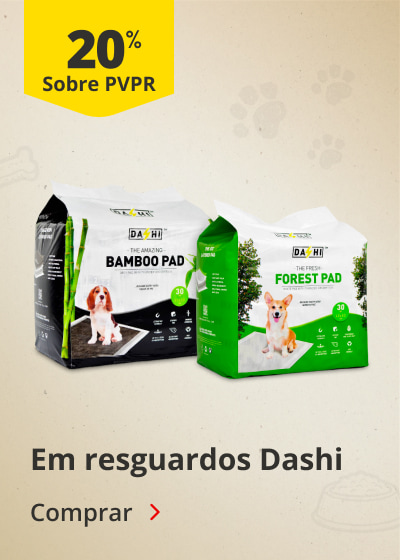 20% PVPR em resguardos Dashi