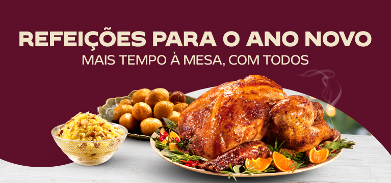 Refeições para o Ano Novo
