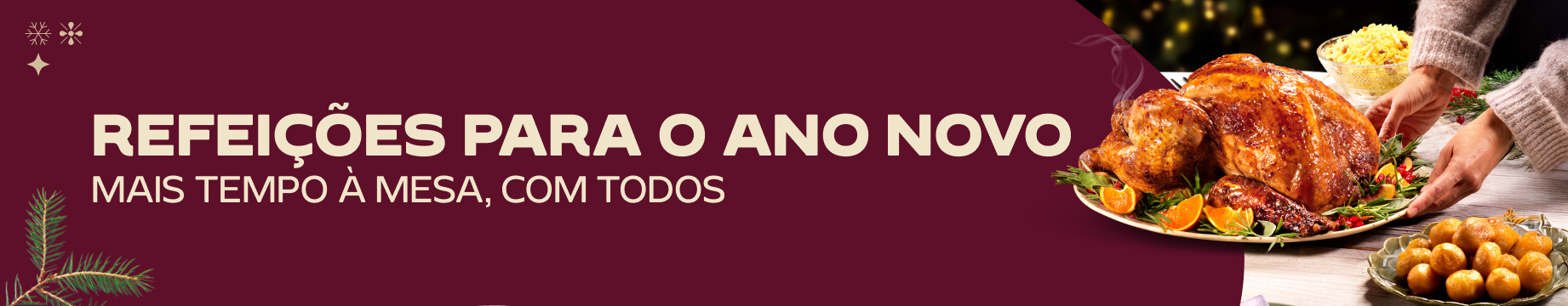 Refeições para o Ano Novo