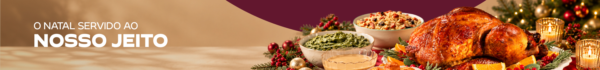 Refeições para o Natal