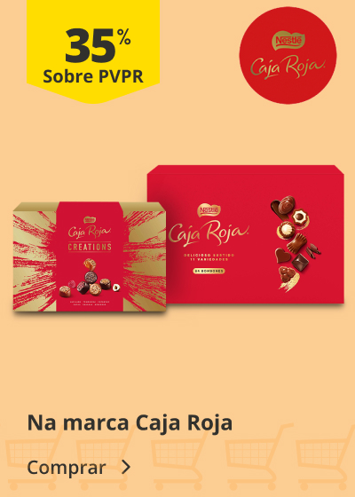 35% PVPR Na marca Caja Roja