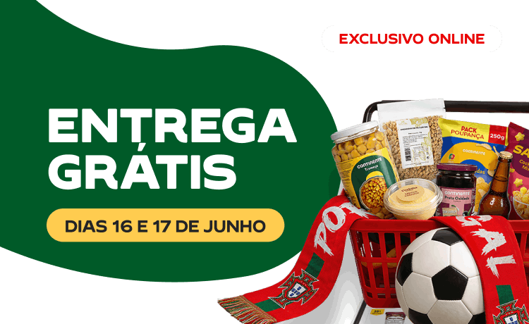Entrega Grátis: só nos dias 16 e 17 de junho de 2026.