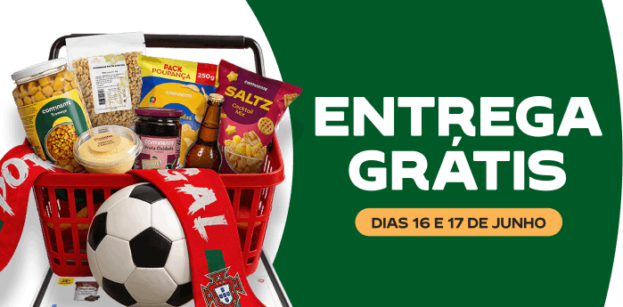 Entrega Grátis: só nos dias 16 e 17 de junho de 2026.