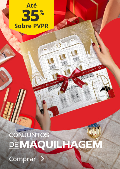 Até 35% PVPR Conjuntos de Maquilhagem