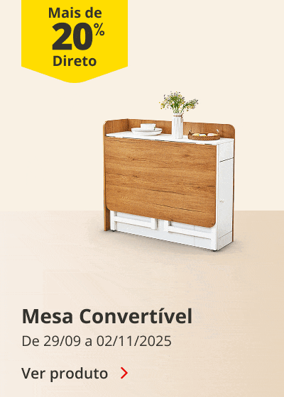 Mesa Convertível
