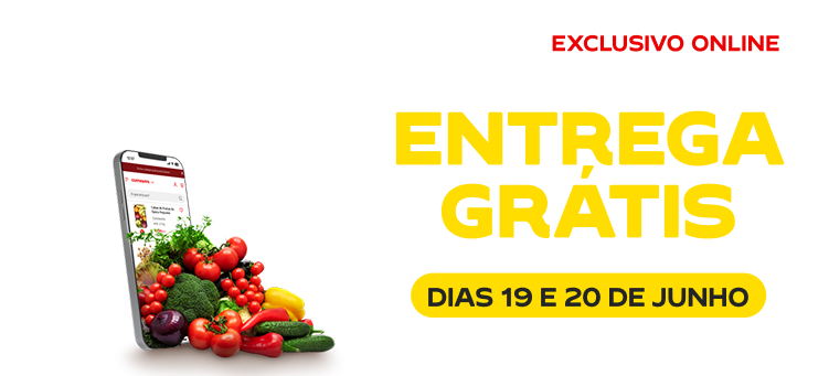 Contra Relógio: Entrega Grátis, só nos dias 19 e 20 de junho de 2025.