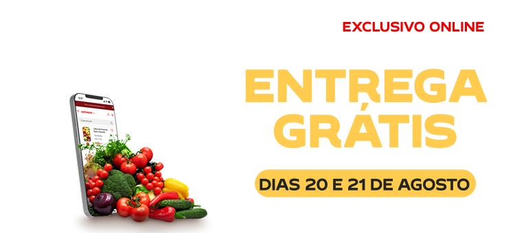 Contra Relógio: Entrega Grátis, só nos dias 9 e 10 de julho de 2025.