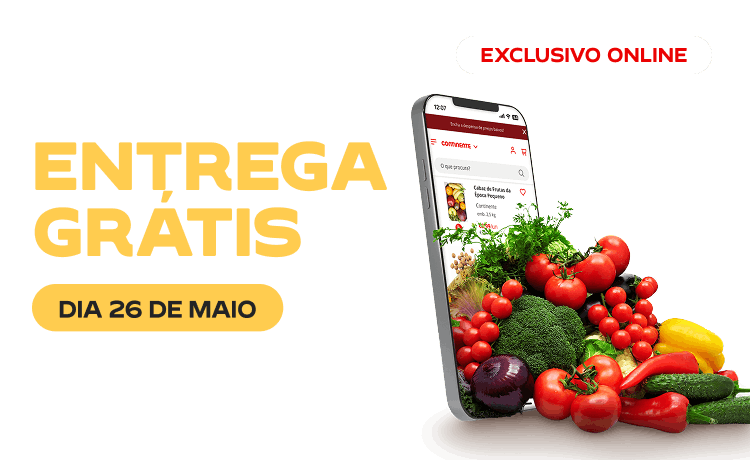 Contra Relógio: Entrega Grátis, só no dia 26 de maio de 2026.