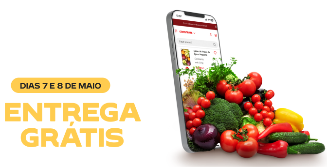 Contra Relógio: Entrega Grátis, só nos dias 7 e 8 de maio de 2026.