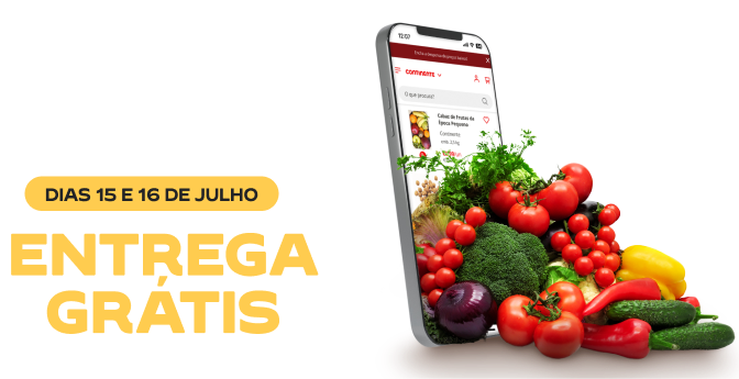 Contra Relógio: Entrega Grátis, só nos dias 15 e 16 de julho de 2026.