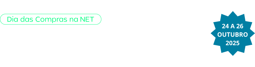 Dia das Compras na Net: Entrega Grátis, só de 24 a 26 de outubro de 2025.