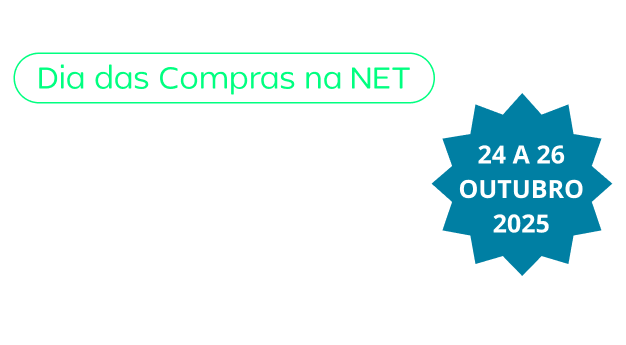 Dia das Compras na Net: Entrega Grátis, só de 24 a 26 de outubro de 2025.