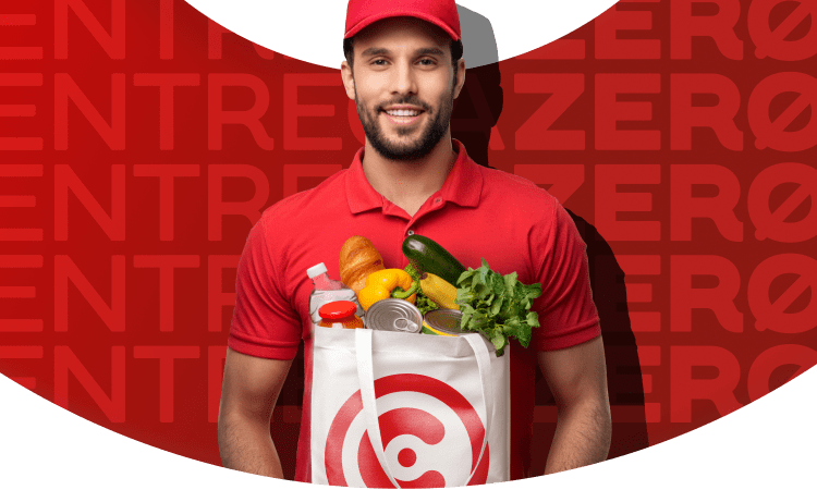 Encomende com zero preocupações